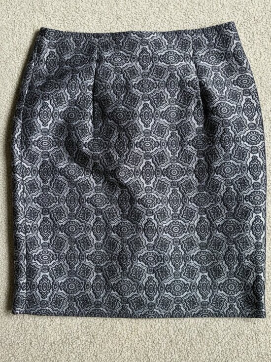Brooks Brothers Dresses & Skirts - Brooks Brothers Blue Pencil Skirt Womens Size 4 Lined Knee Length Office Work